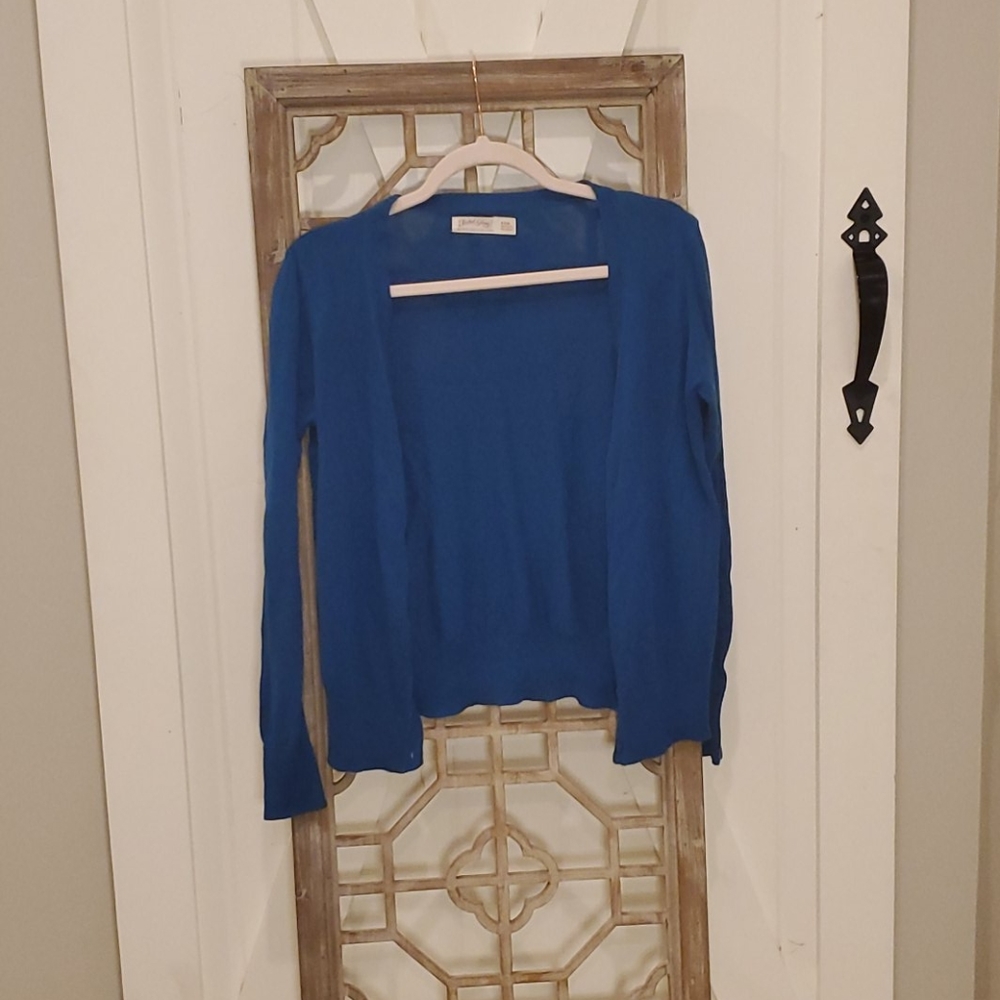 Blue sweater